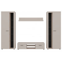 Meblościanka beżowa 300 cm Ramon zestaw mebli do salonu